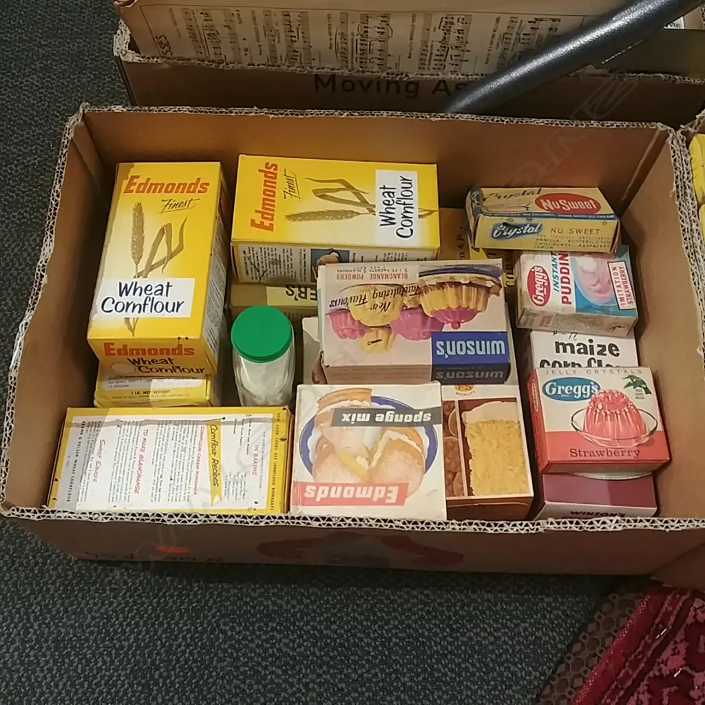 ASST VINTAGE FOOD PACKAGING Image 1++