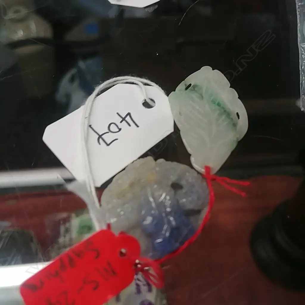 2  CHINESE CARVED PENDANTS Image 1++