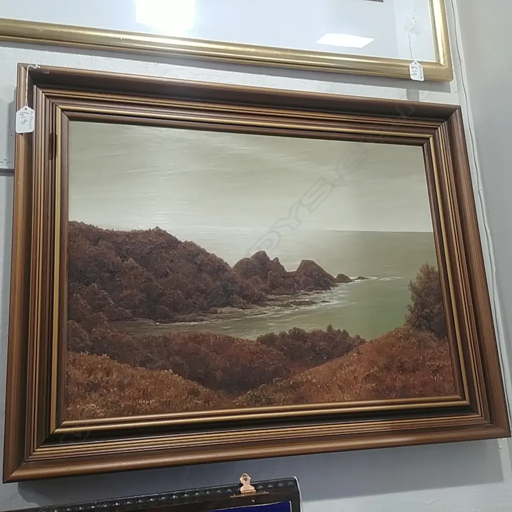 OIL ON BOARD BY HANS BRUTSCH Image 1++