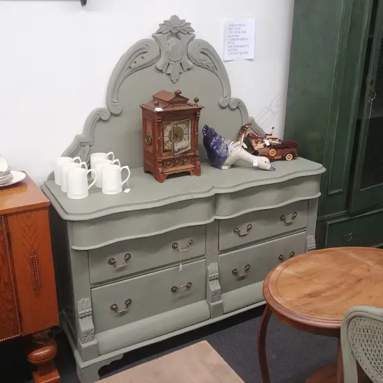 PAINTED SIDEBOARD