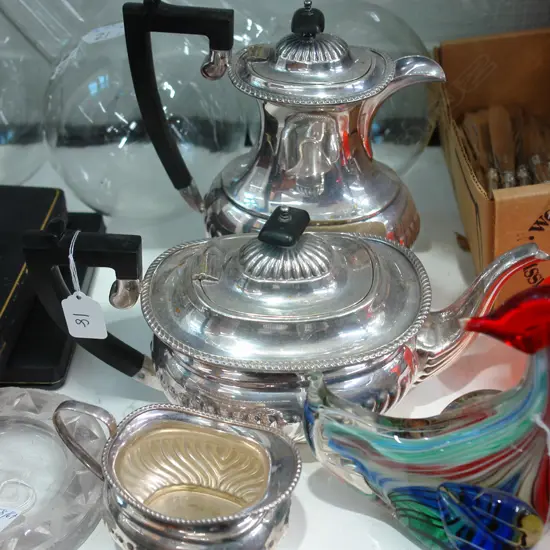 EP TEAPOT + COFFEE POT + MILK