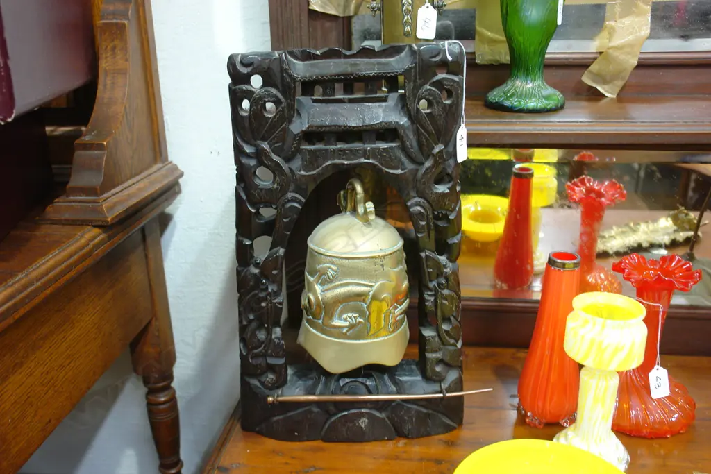 CHINESE BRASS GONG Image 1++