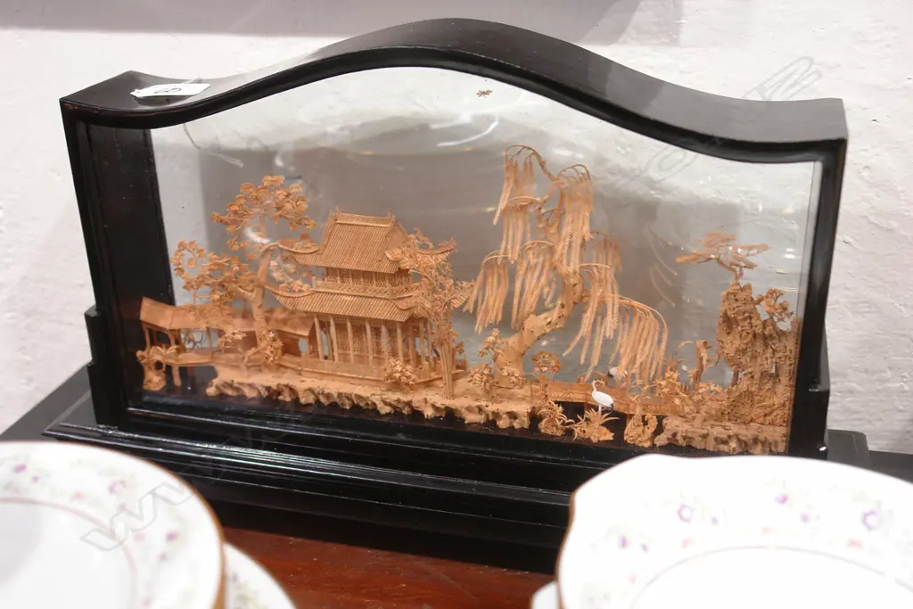 CHINESE CORK CARVING Image 1++