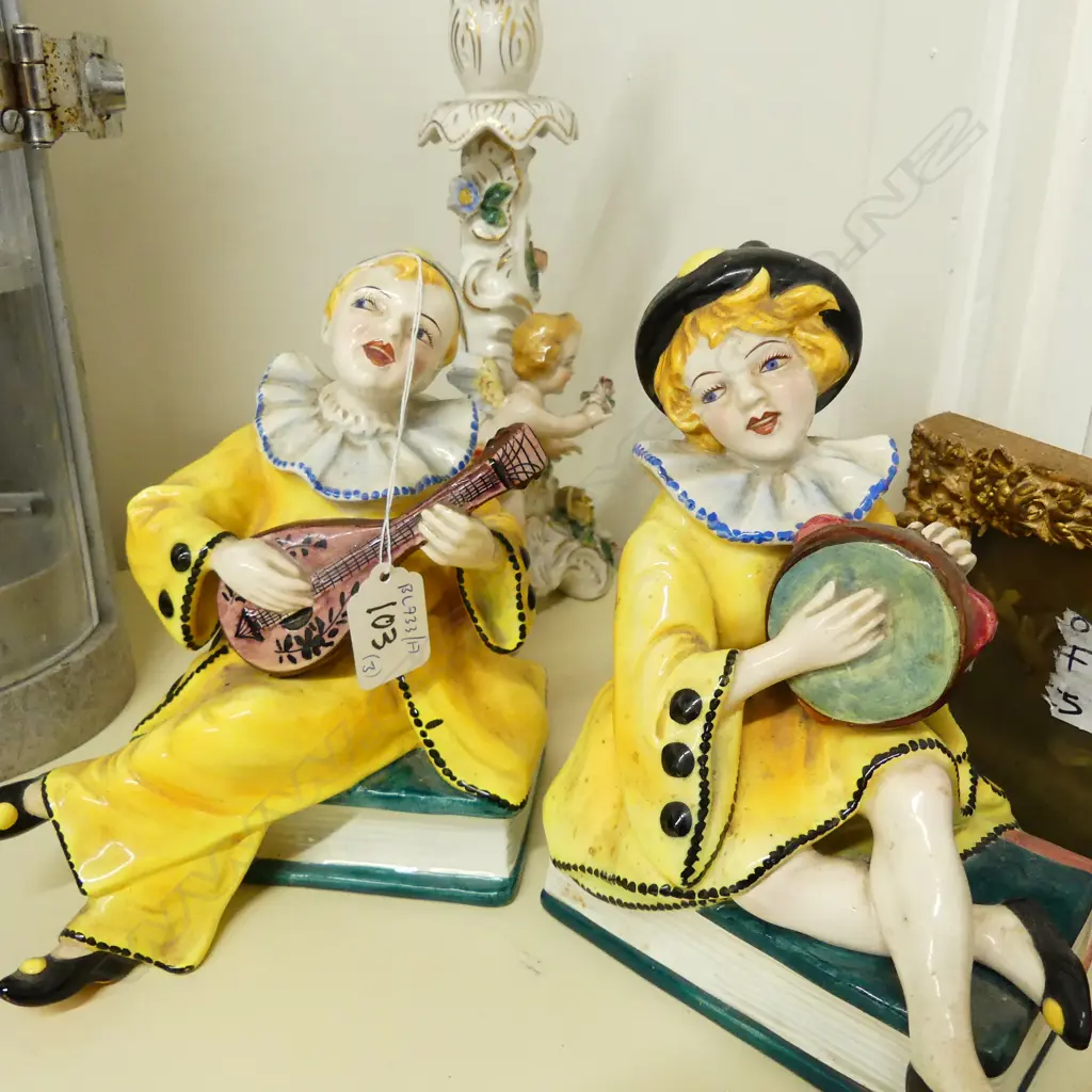 PR ITALIAN FIGURES +CANDLE STICK Image 1++