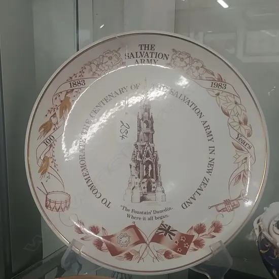 CROWN LYNN SALVATION ARMY CENT. PLATE