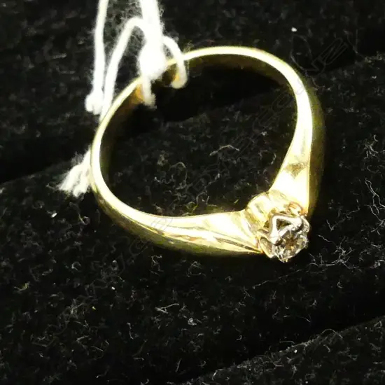 14CT RING CZ2.9GMS