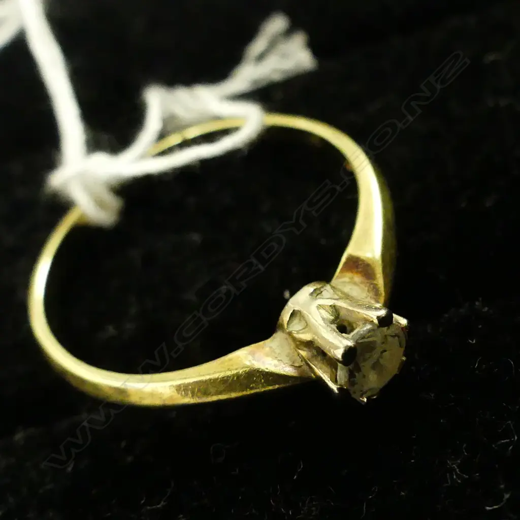 14CT CZ RING 2.15GMS Image 1++