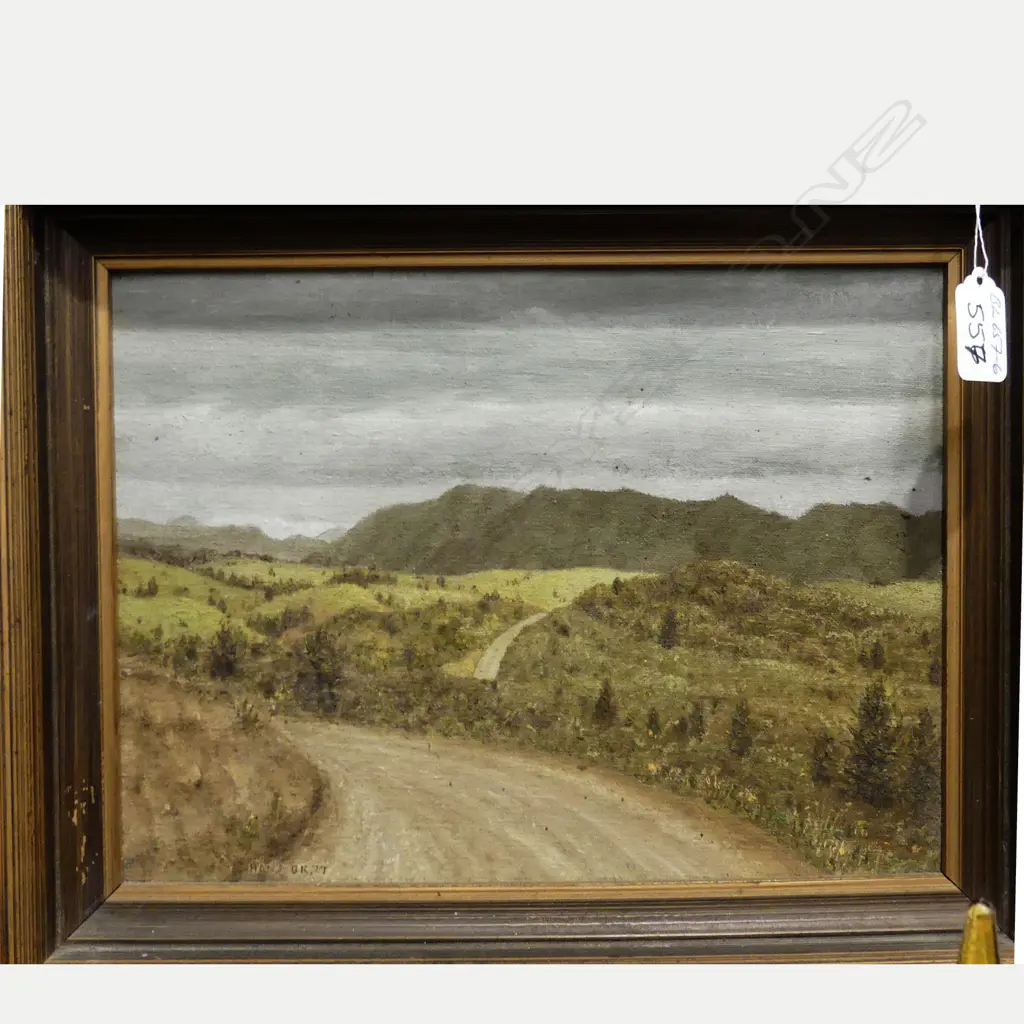 HANS BRUTSCH OIL AWARINO VALLEY 2 1977 Image 1++