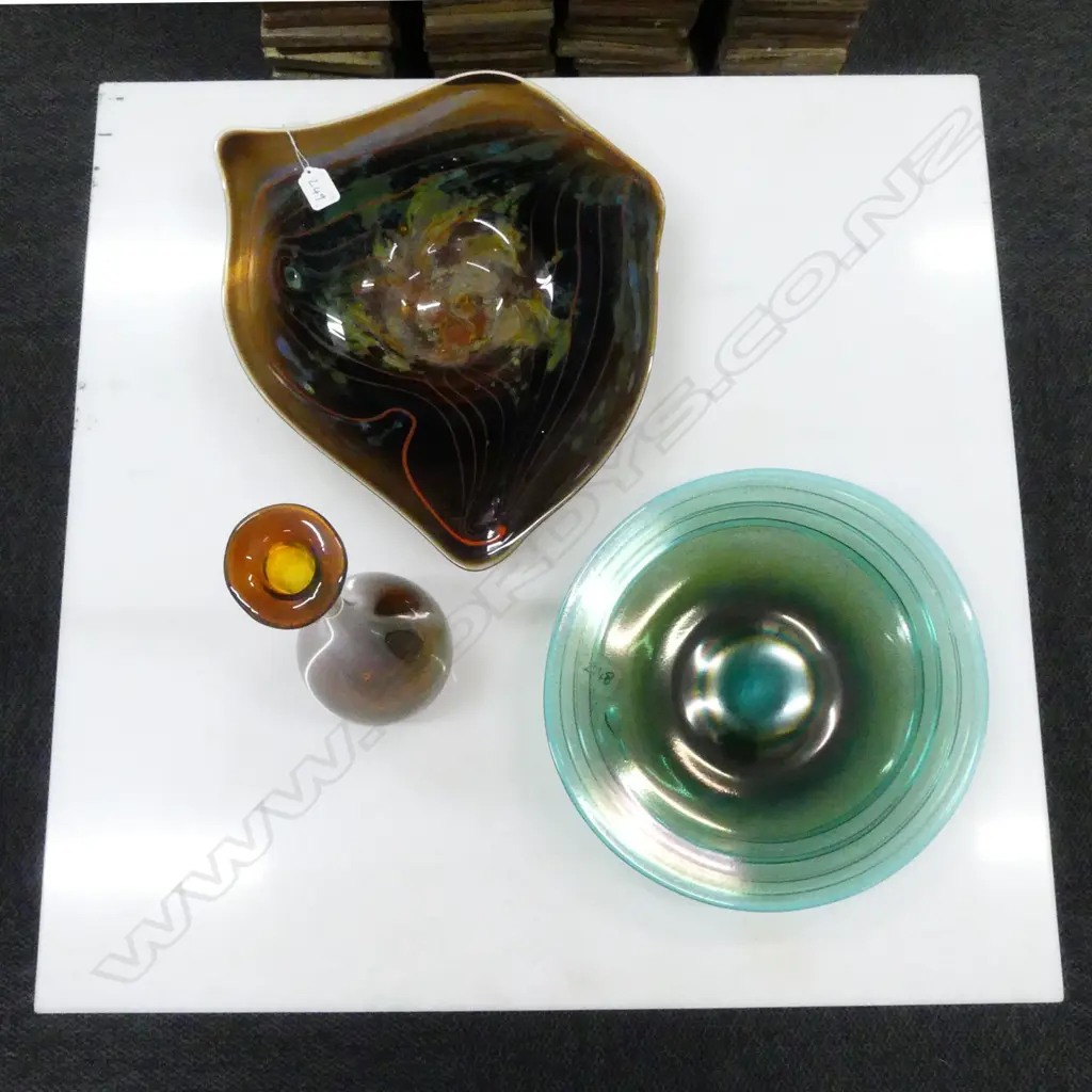 4 POTTERY BOWLS GUY NGAN COLLECTION Image 1++