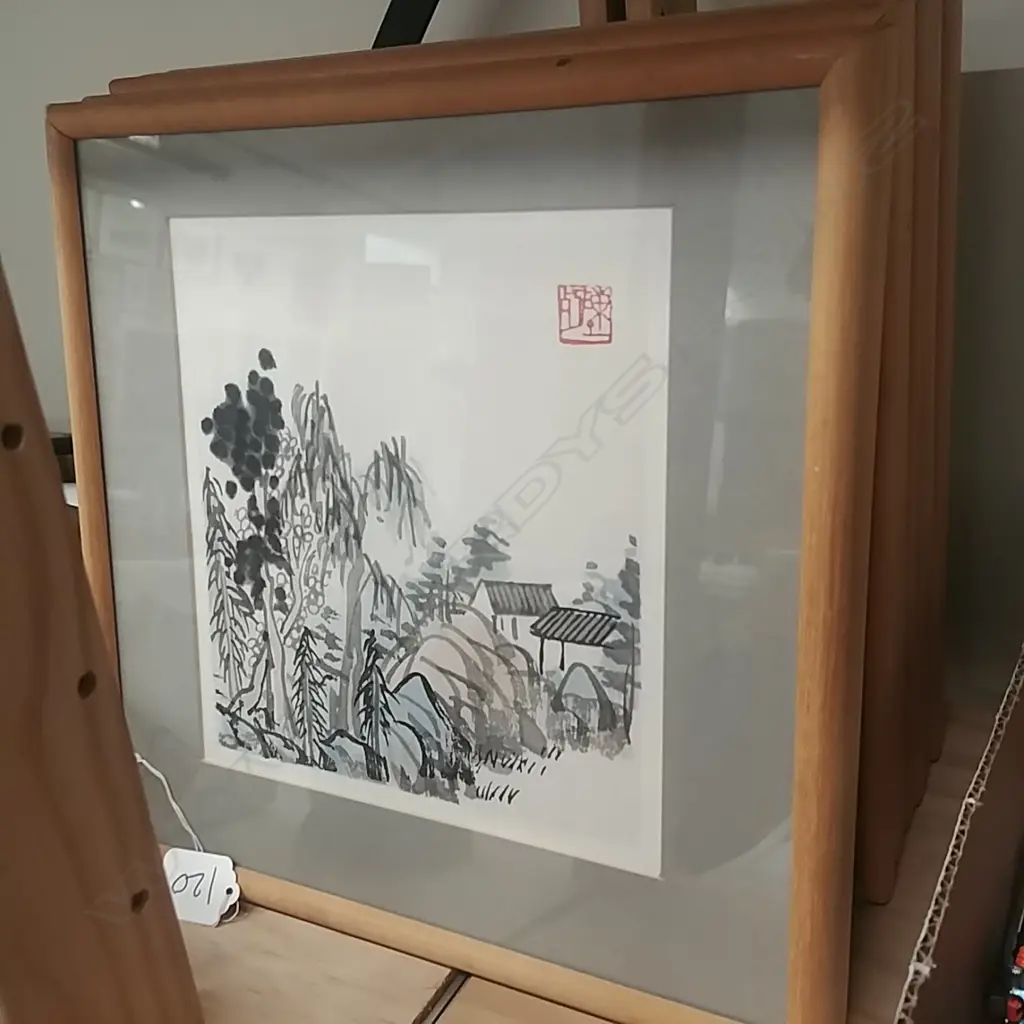 8 SMALL ORIENTAL PRINTS Image 1++