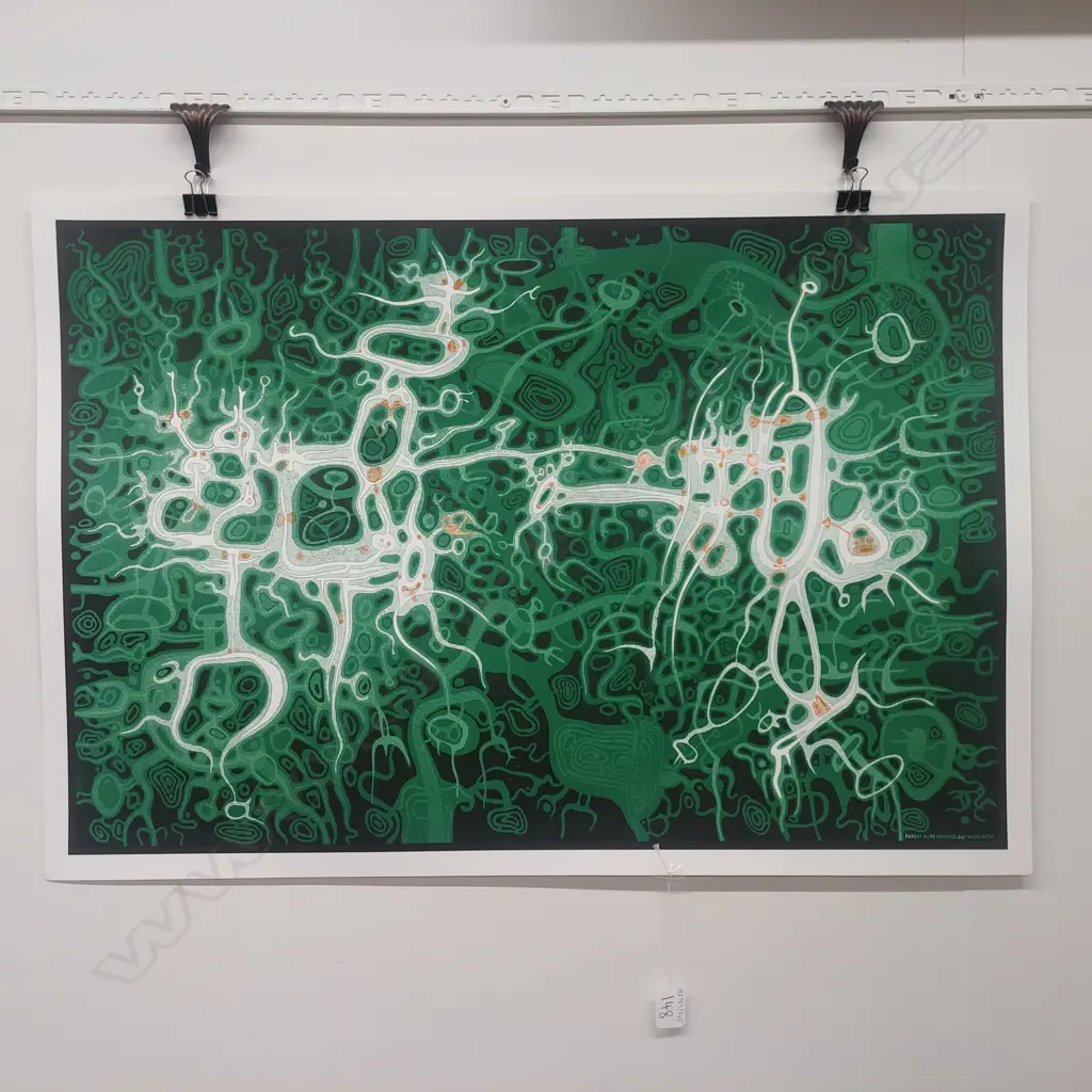 GUY NGAN UNFRAMED PRINT- 'FOREST GODS DANCING' Image 1++
