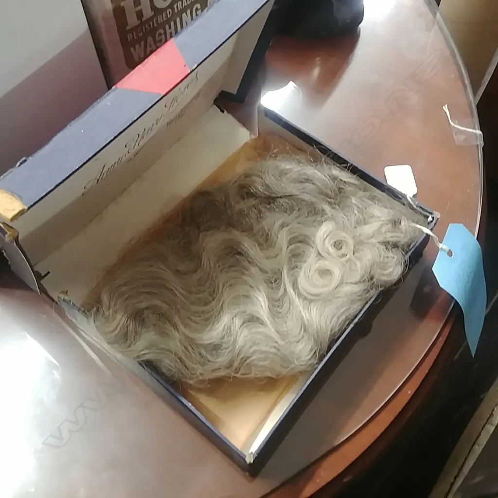 1930'S GREY HAIR WIG Image 1++