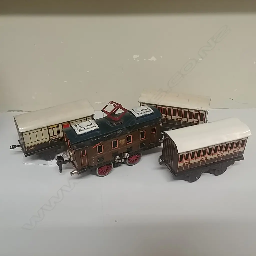 MARKLIN C/WORK TRAIN +3 CARRIAGES Image 1++