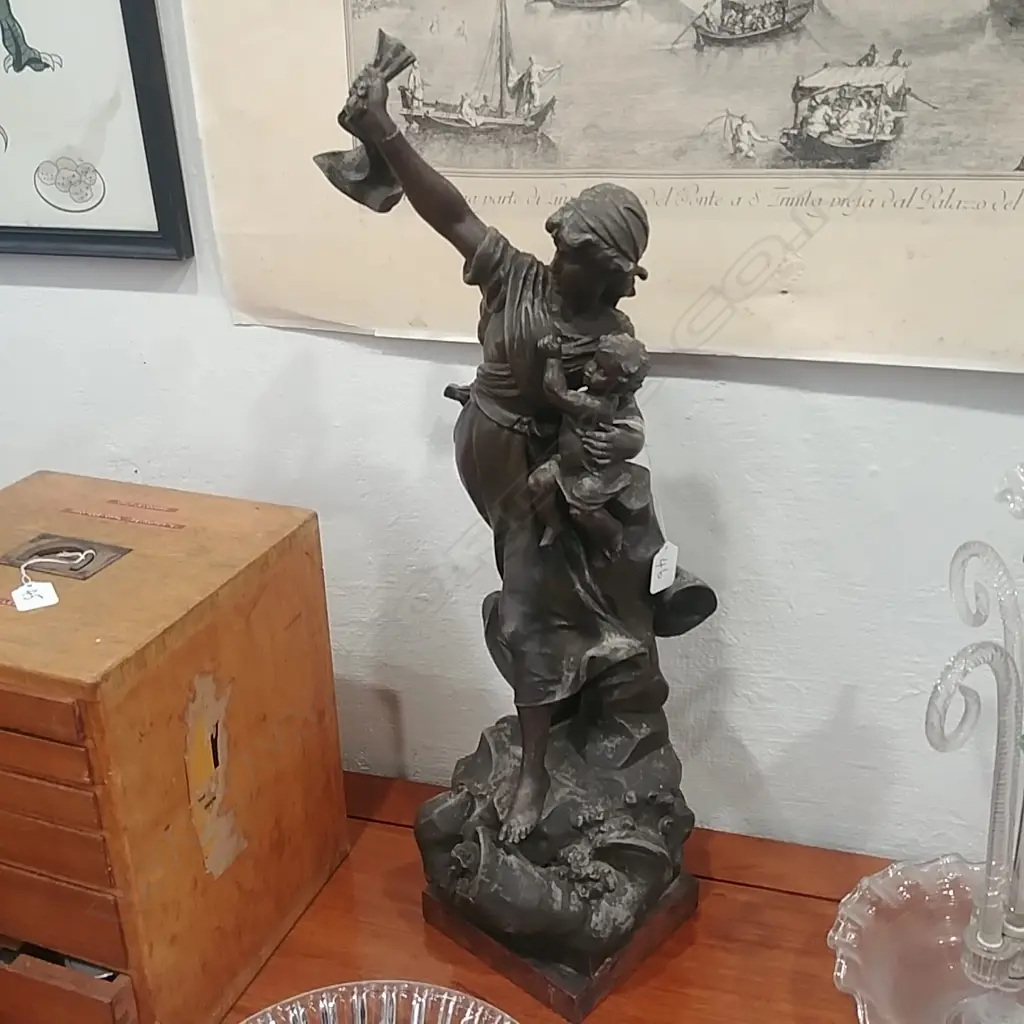 SPELTER FIGURE GROUP Image 1++