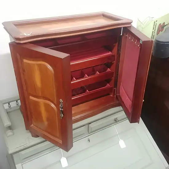 SMALL JEWELLERY CABINET