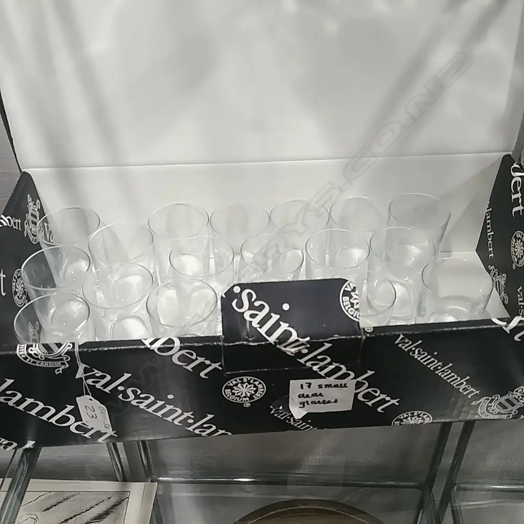 BOX VAL ST. LAMBERT GLASSES Image 1++