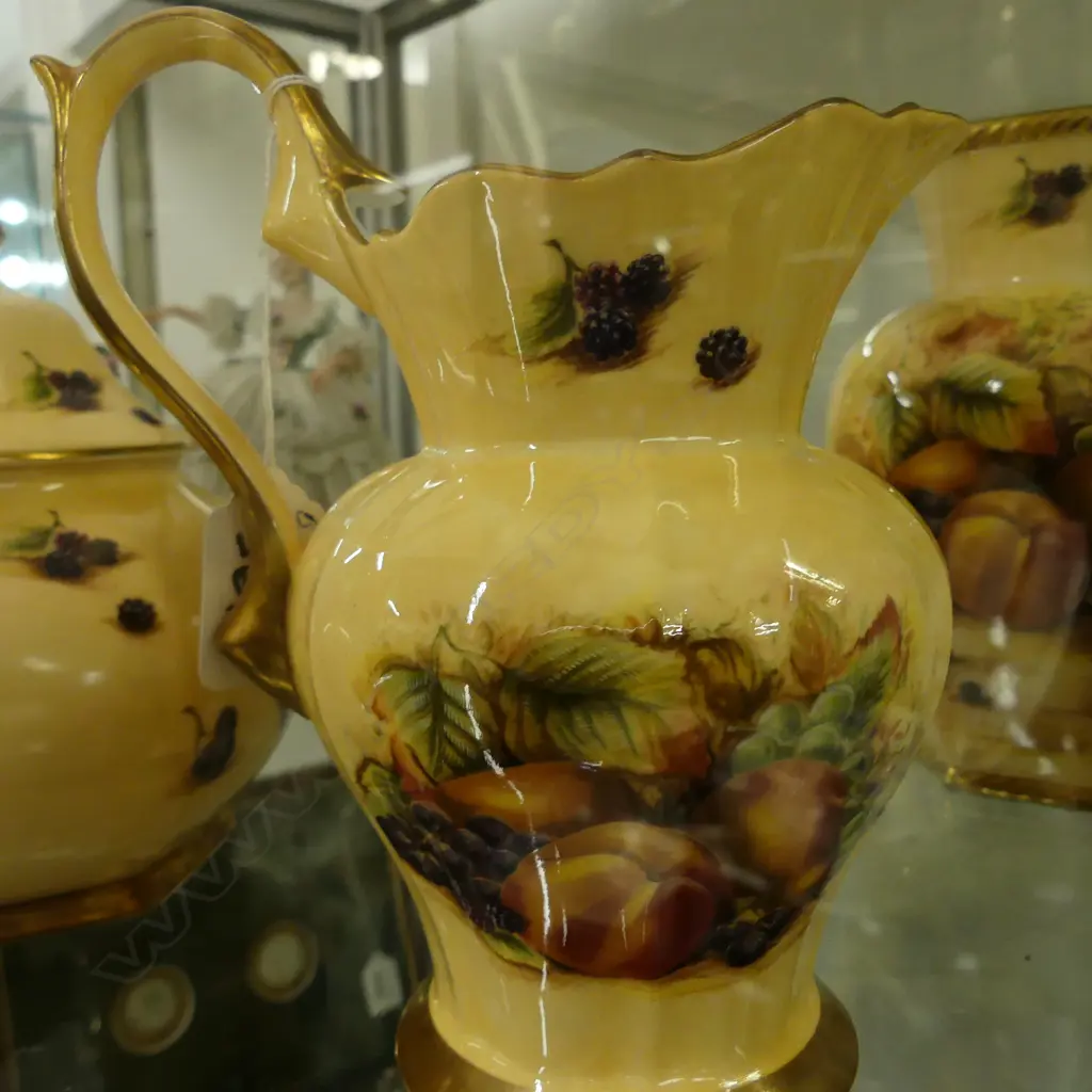AYNSLEY  'ORCHARD GOLD' JUG 15CM Image 1++