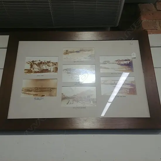 FRAMED PHOTO MONTAGE EARLY AUCKLAND