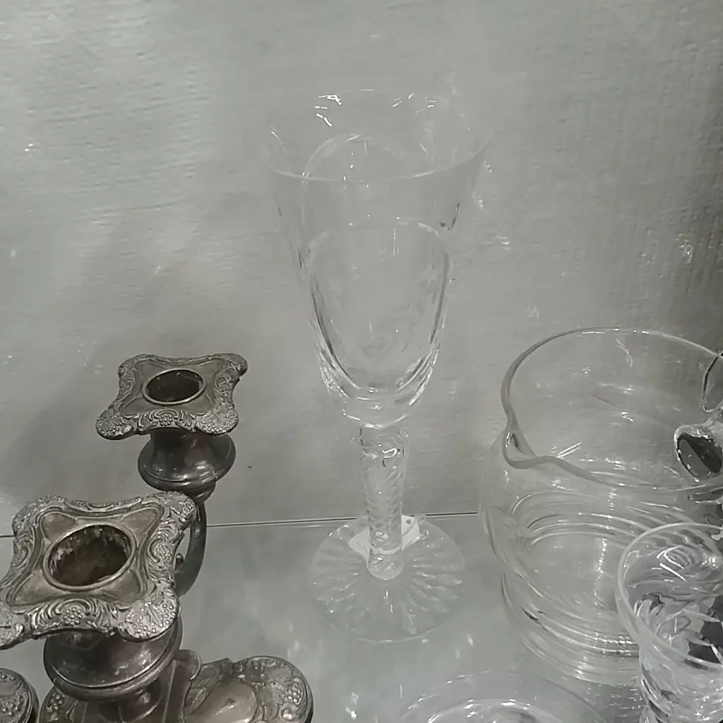 CRYSTAL COMMEMORATIVE GOBLET 1983 Image 1++