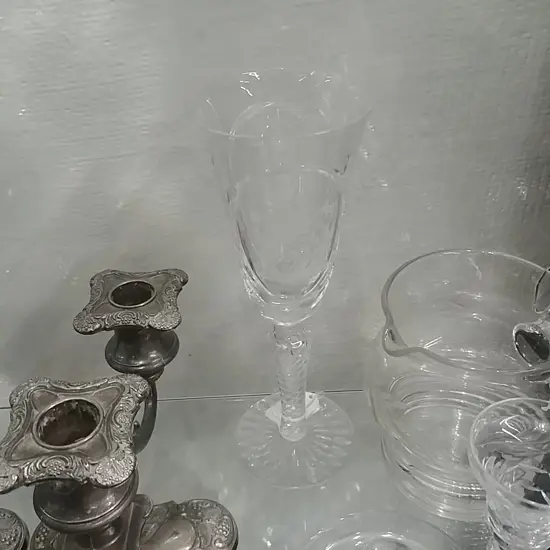 CRYSTAL COMMEMORATIVE GOBLET 1983