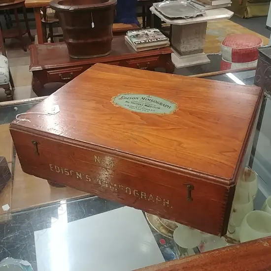 EDISON MIMEOGRAPH NO.4 BOXED