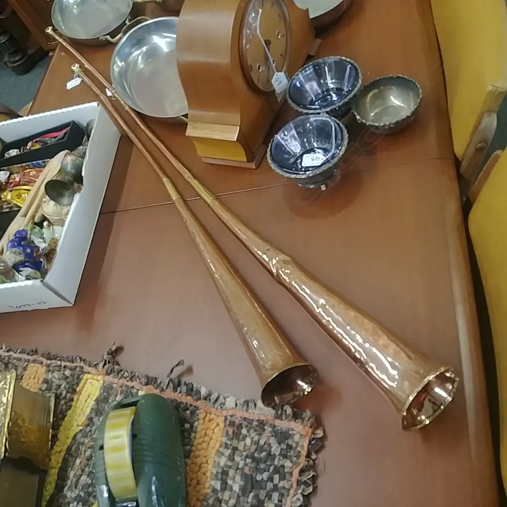 2 COPPER HORNS Image 1++