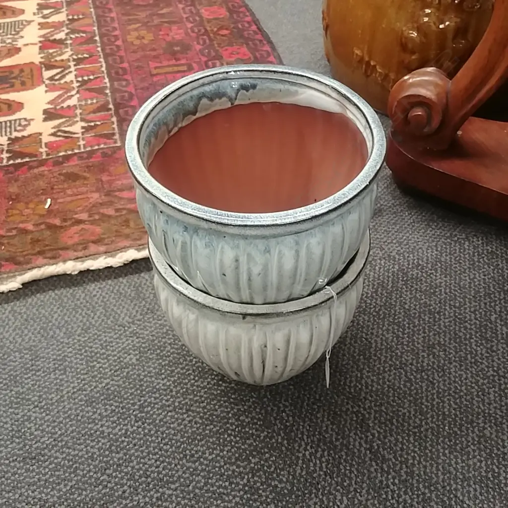 PR SMALL  GARDEN POTS - TROPICAL GREEN Image 1++