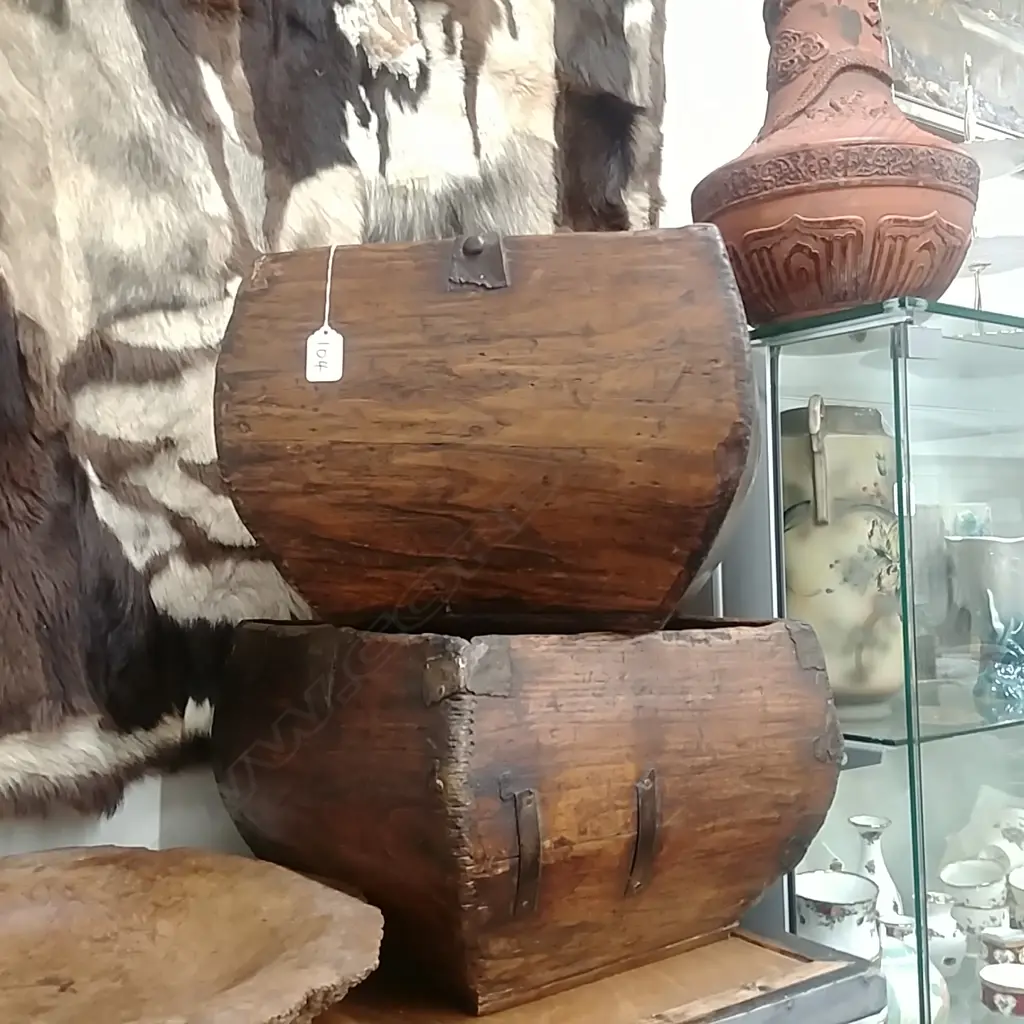 PR WOODEN RICE BUCKETS  Image 1++