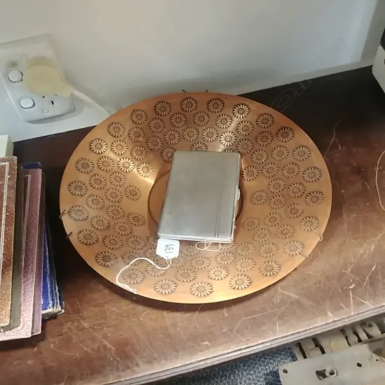 RETRO COPPER DISH & EP CIG CASE
