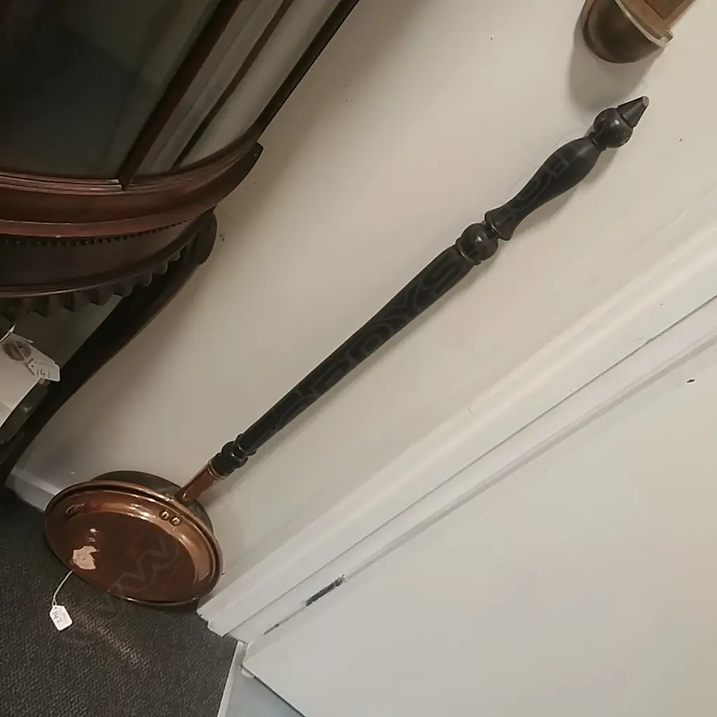  COPPER BED WARMER Image 1++