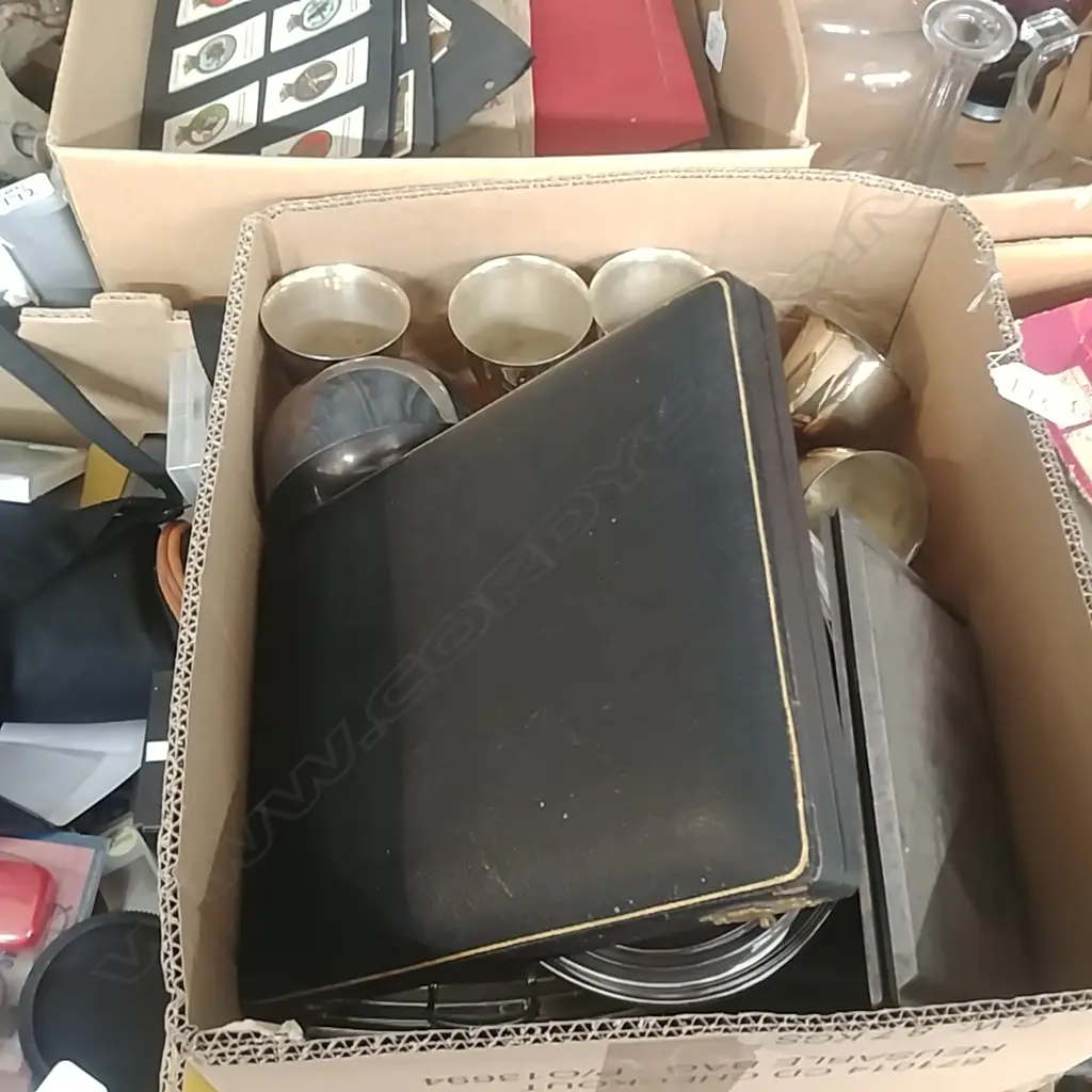 BOX OF EP - GOBLETS ETC Image 1++