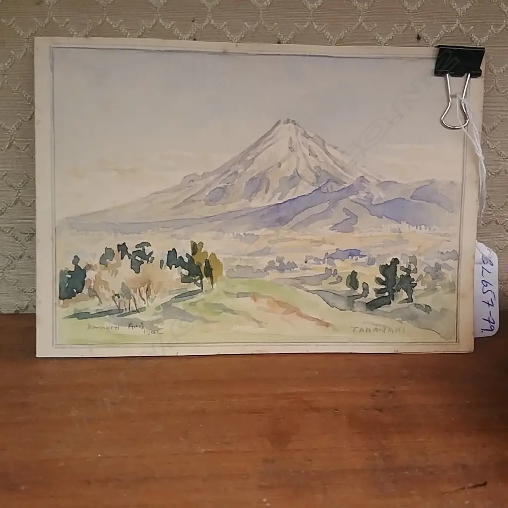 BERNARD ARIS W/C CARD 'TARANAKI' 'NEW PLYMOUTH' 1943 Image 1++