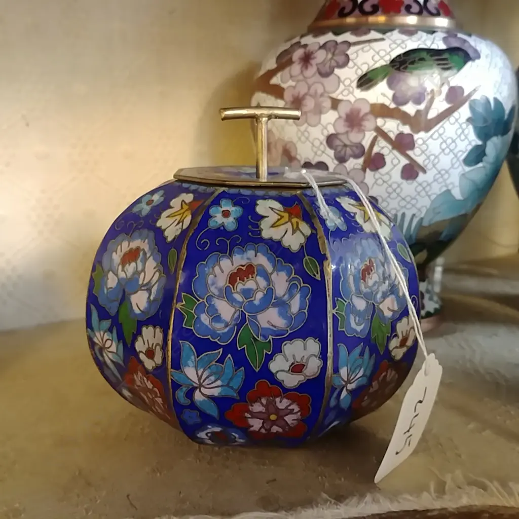 CLOISONE LIDDED PUMPKIN Image 1++