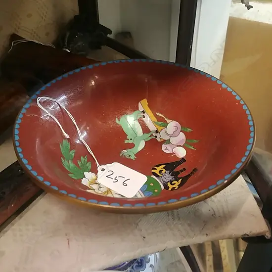 CLOISONE BOWL GREEN DEER