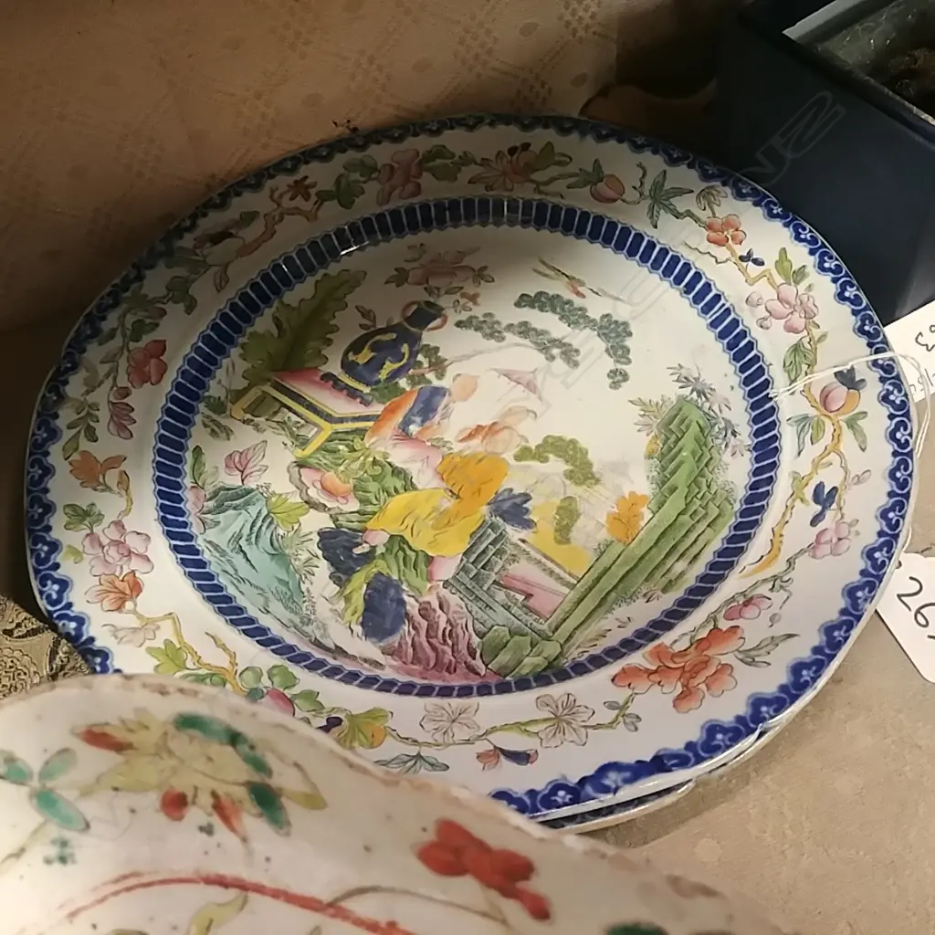 PR MASONS IRONSTONE PLATES Image 1++