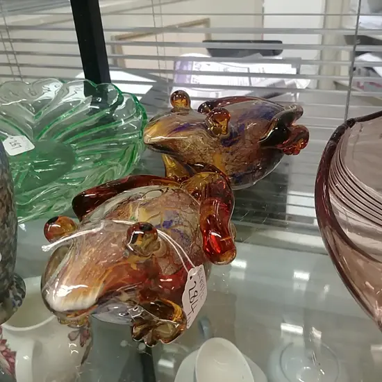 PR GLASS CANE TOADS