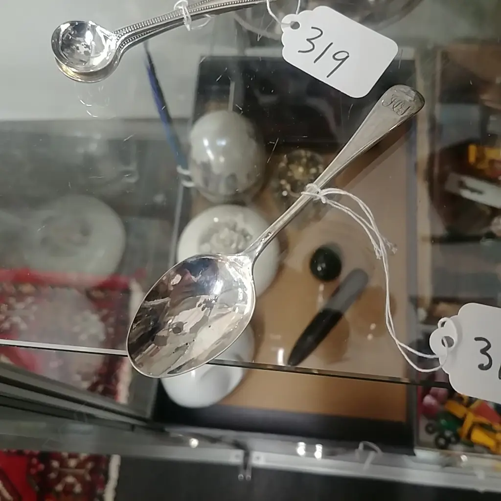 BIRM. 1936 SILVER TEA SPOON Image 1++