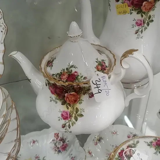 R.A OCR MED TEAPOT
