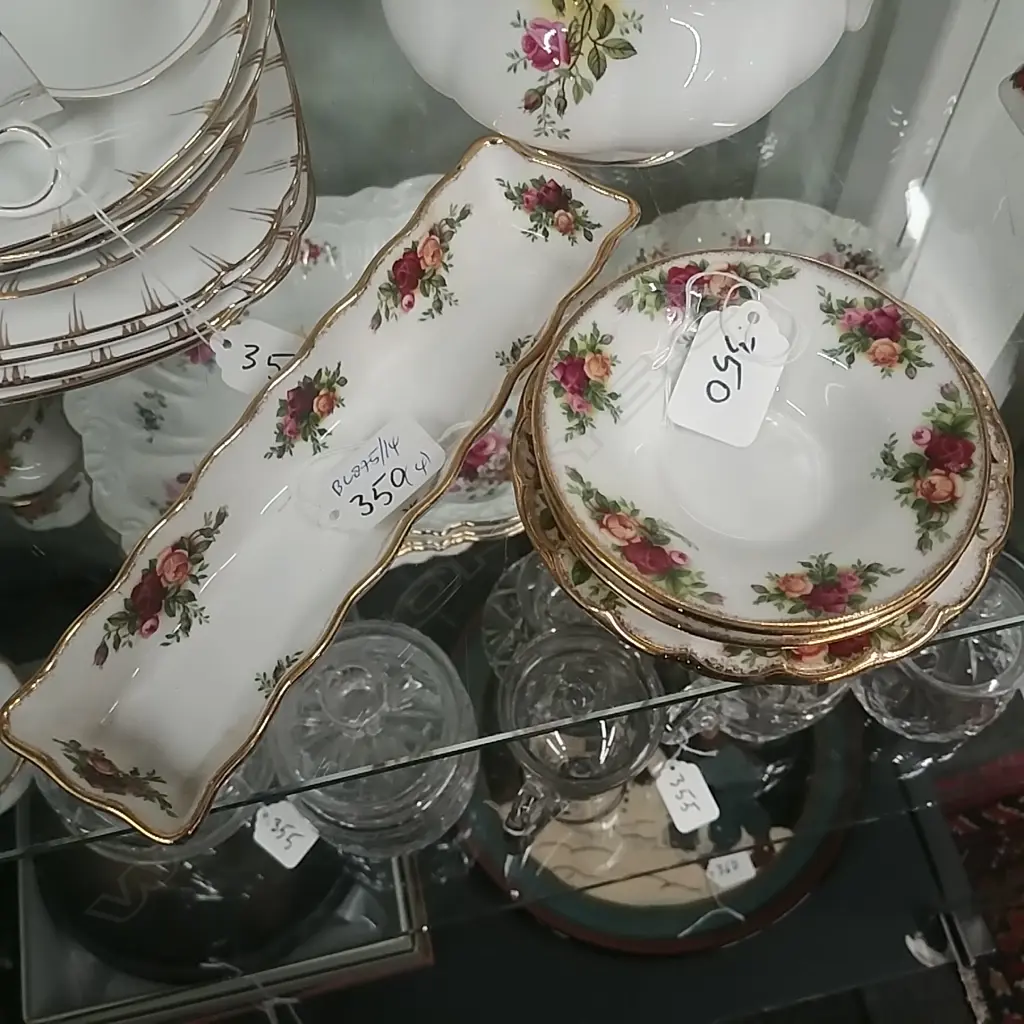 R.A OCR 3 3 DISHES/PIN TRAYS+MINT TRAY Image 1++