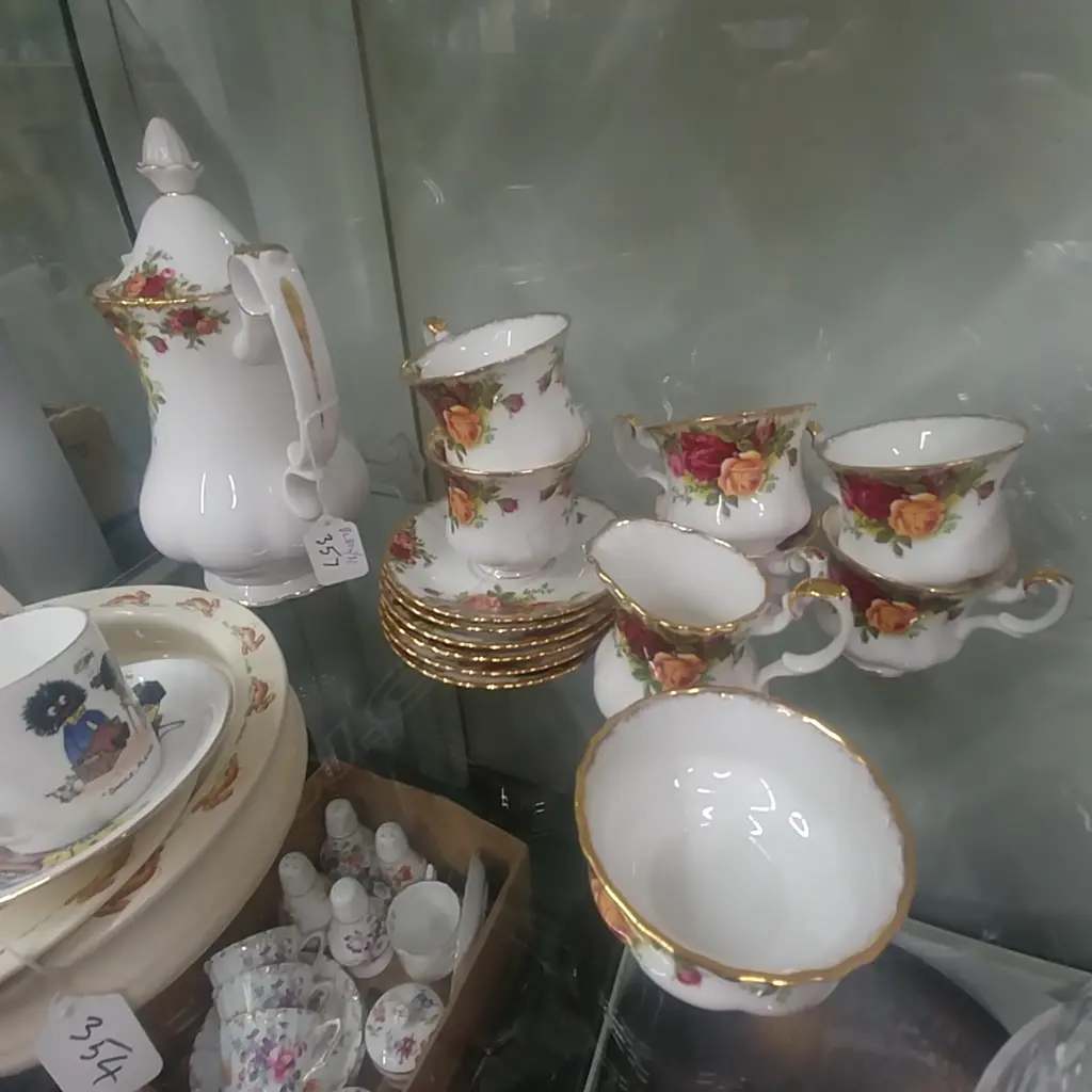 R.A OCR 15P/C COFFEE SET WITH C/POT Image 1++