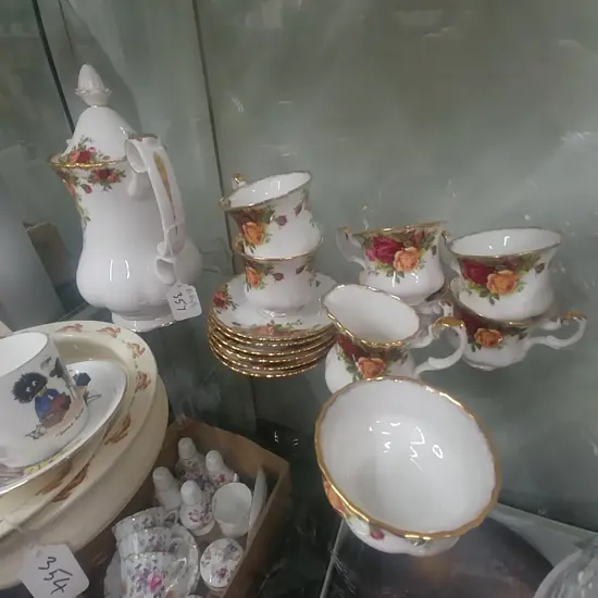 R.A OCR 15P/C COFFEE SET WITH C/POT