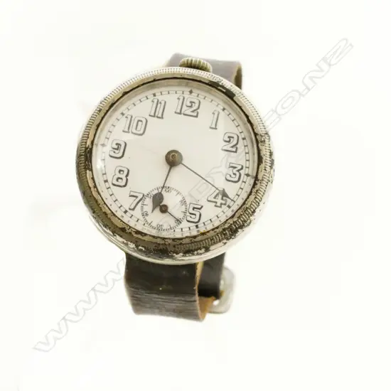 A Swiss made transitional wristwatch