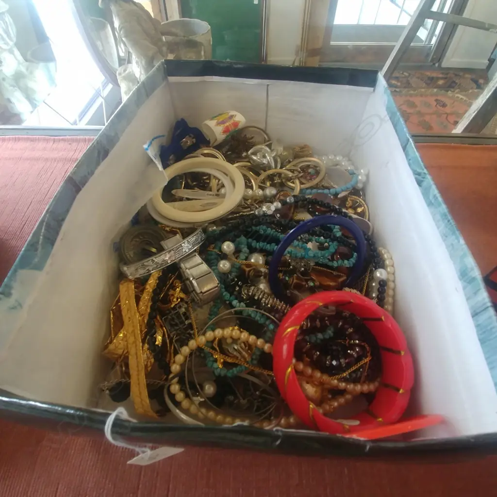 LOT ASST COSTUME JEWELLERY Image 1++