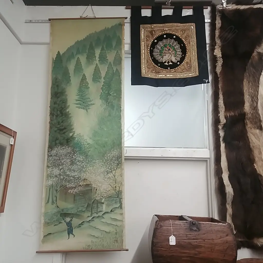 THAI WALL HANGING & HAND PAINTED SCROLL Image 1++