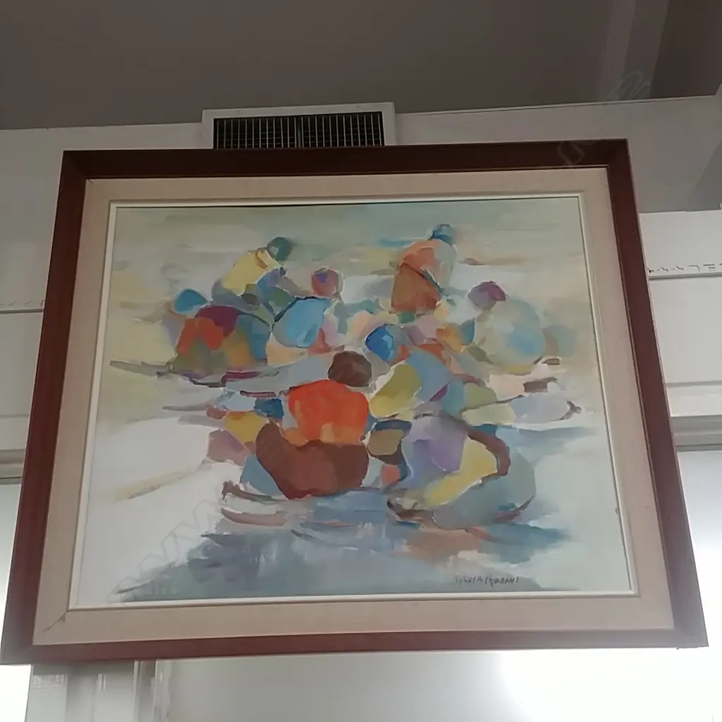 SYLVIA ROBINS - OIL - TOHEROA DIGGERS Image 1++