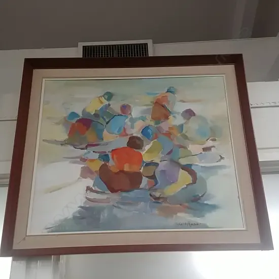 SYLVIA ROBINS - OIL - TOHEROA DIGGERS