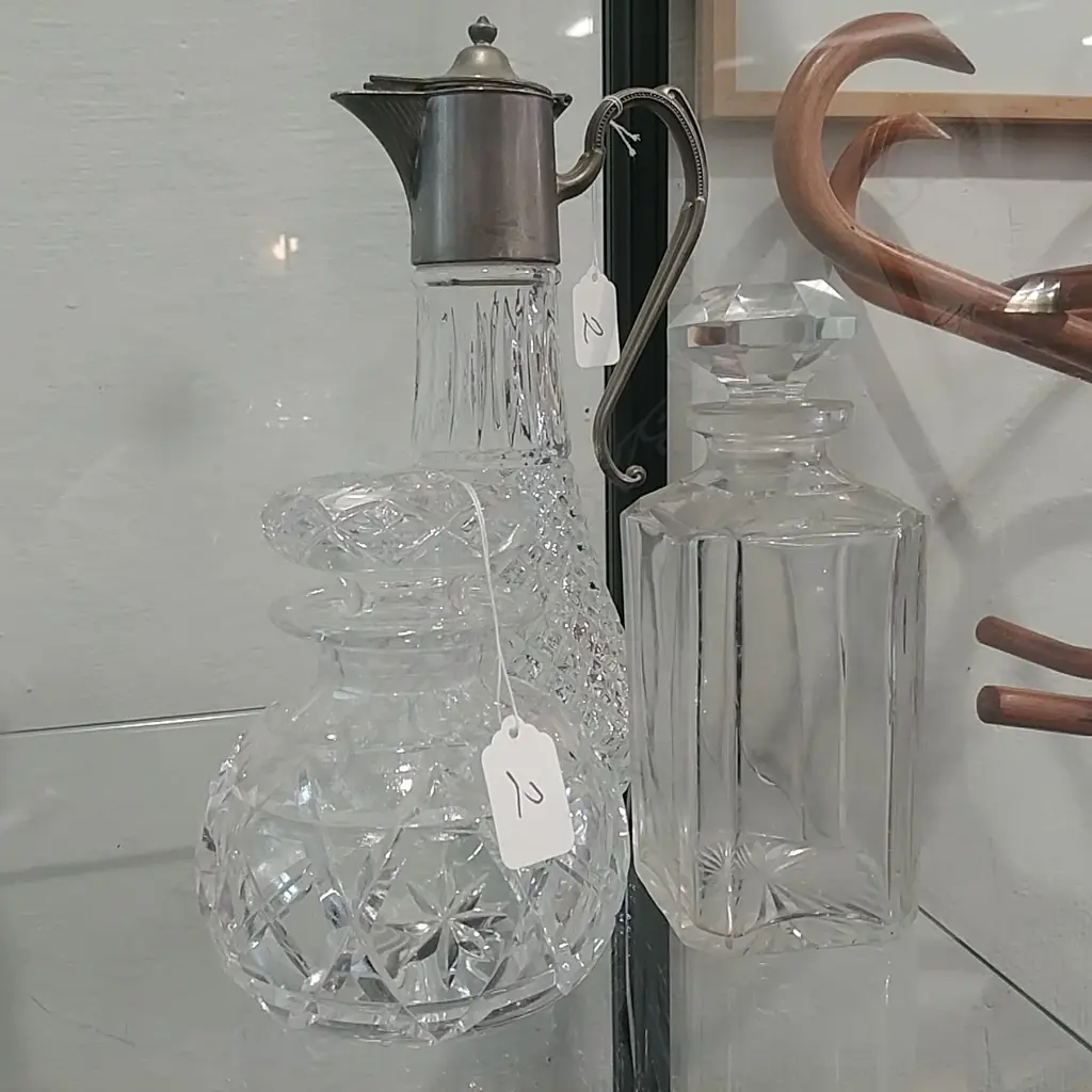 CLARET JUG/DECANTER+ONE Image 1++