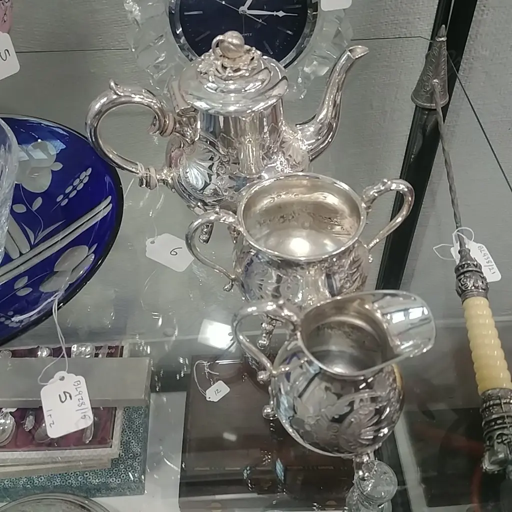 EPBM 3PCE TEA SERVICE  Image 1++