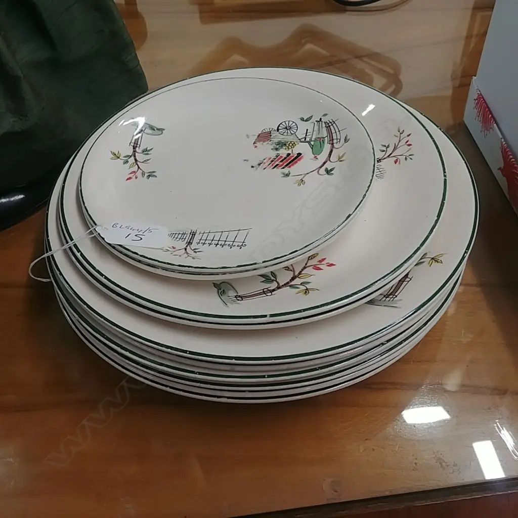 ASST MEAKIN BOULEVARD PLATES Image 1++