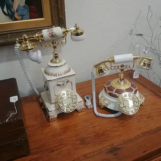 PR ORNATE FRENCH STYLE MODERN TELEPHONES